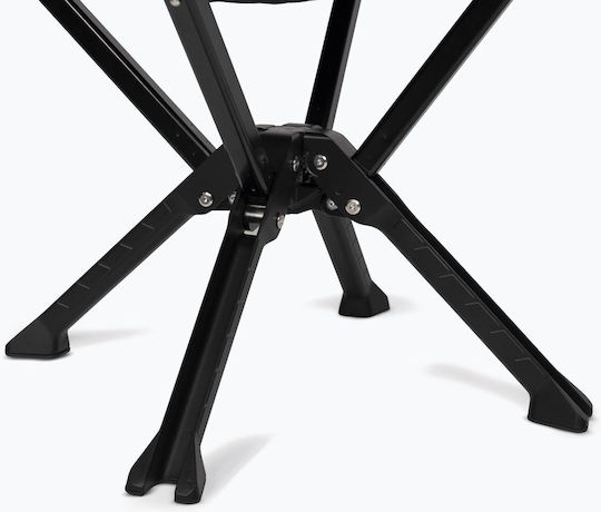 Kampa Καρέκλα Παραλίας Μαύρη 71x47x55εκ.