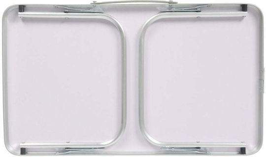 Enero Enero Aluminium Campingmöbel Klapptisch 56x34x24cm Graues