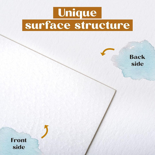 Watercolor Paper Pad Tritart A2 300 G/m² 14 Sheets