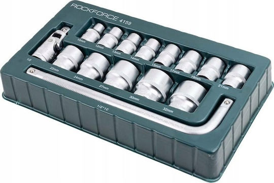 Rockforce Tool Set 15 Pieces Hexagon 10-32mm