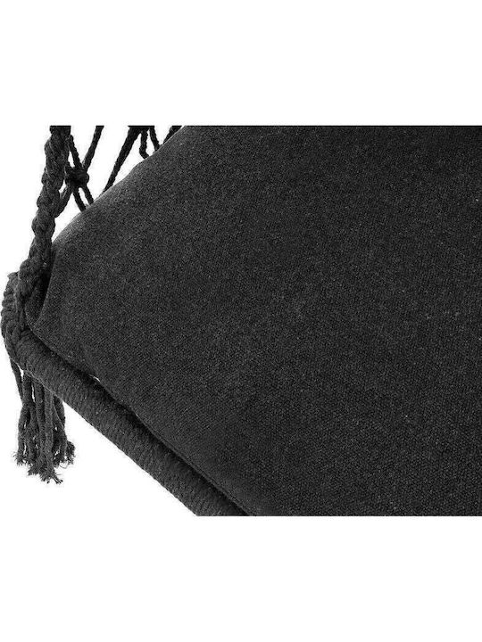 Swing Armchair with Stand and Pillow Fabric Gray Load Capacity up to 120kg L60xW60xH120cm