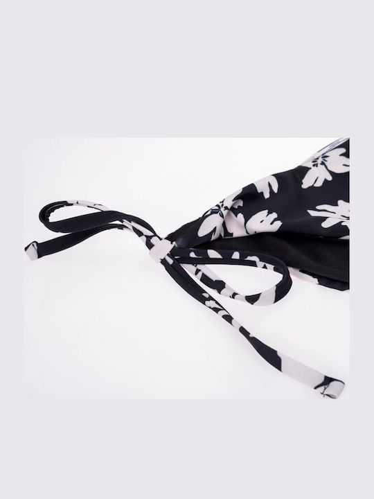 Slip Bikini Inferioare Cu Dantelă Negru