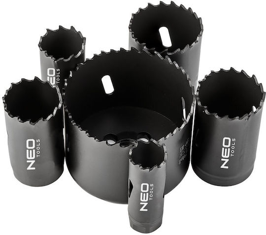Neo Bi-metal Hole Saws Co8% 19 25 30 35 40 68 Mm 9 Pcs Set