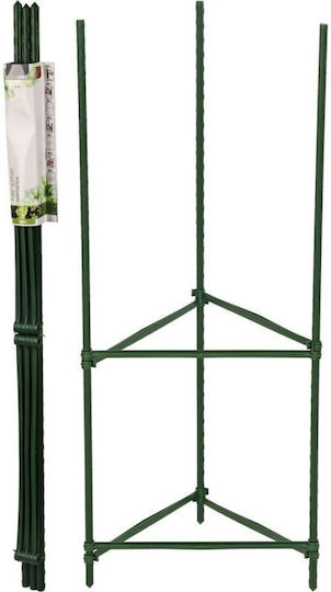 Progarden Plant Stakes 78cm Metal with Ring Support Set 3 Pieces