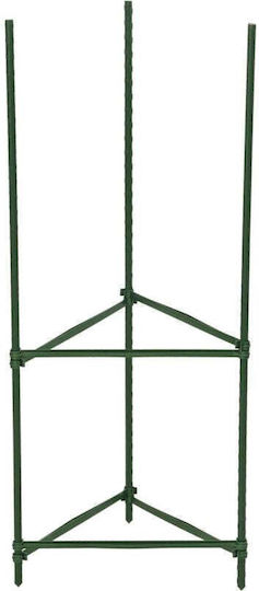 Progarden Plant Stakes 78cm Metal with Ring Support Set 3 Pieces