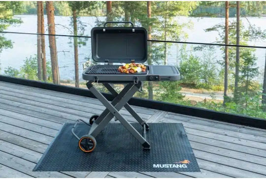 Mustang Gas Grill Fold Trolley Grill Area 60.5x39cm