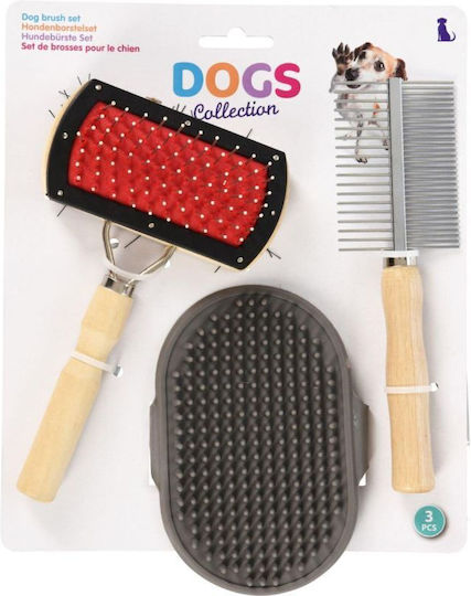 Large Dog Brush for Grooming Beige