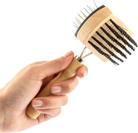 Large Dog Brush for Grooming Beige