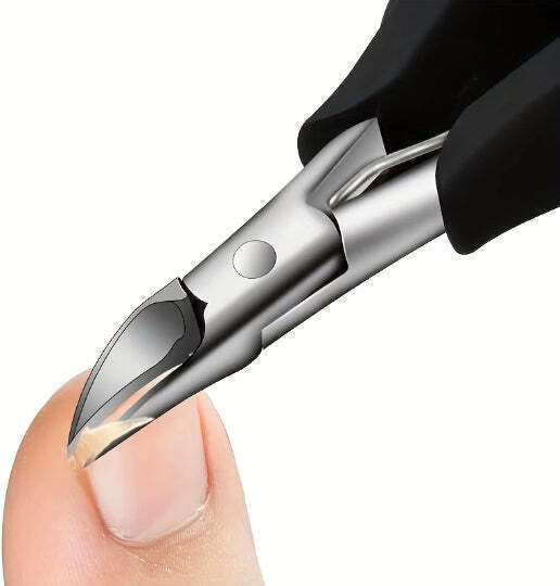 Professional Stainless Steel Nail Clippers Both Men Women Black