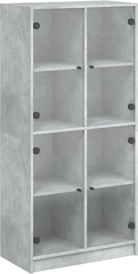 Standvitrine aus Spanplatte mit Verglasung 68x37x142cm Standvitrine aus Spanplatte mit Verglasung 68x37x142cm