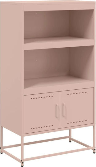Wall Living Room Display Cabinet made of Metal with Glass 68.5x38.5cm