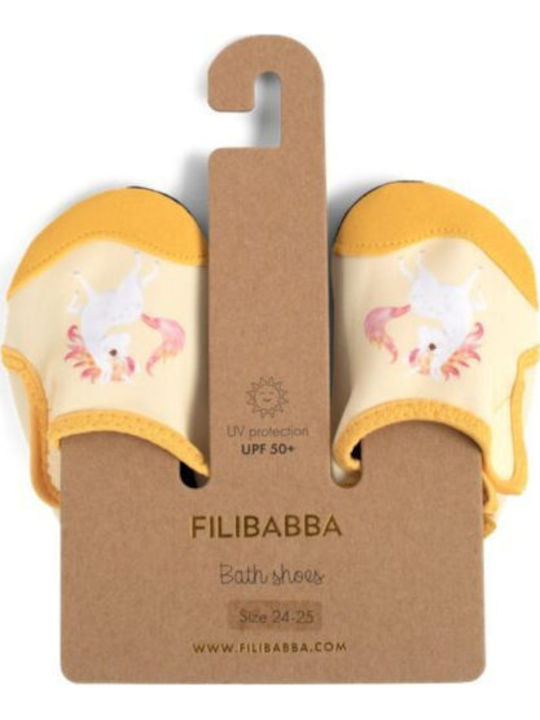 Kids Beach Shoes Yellow