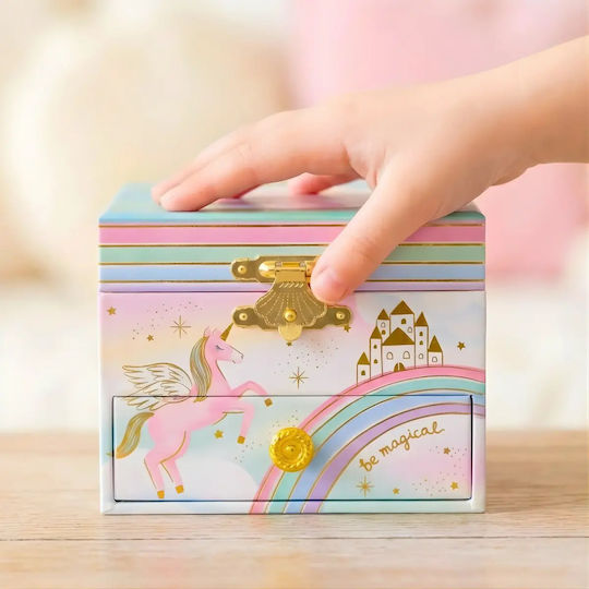 Unicorn Детска Кутия За Бижута Лилава