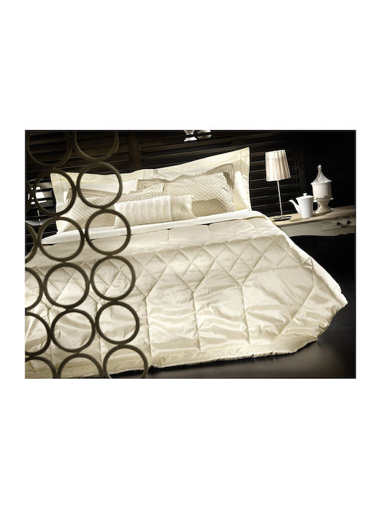 Guy Laroche Bianca Super Double Quilt 230x240cm Sand