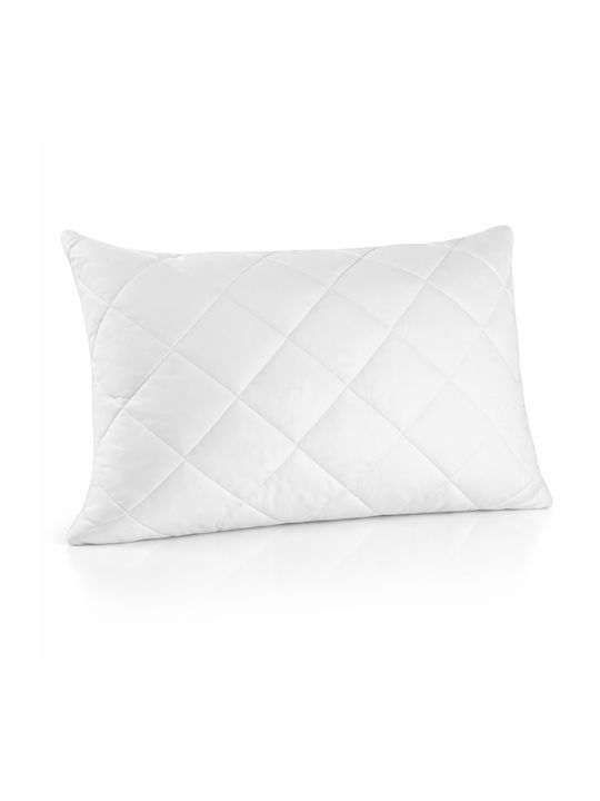 Kotonia Home Husă de pătură Set de fețe de pernă cu Umplutură Microfiber Single 140x200cm Alb 2buc 150 g/mp²Gsm