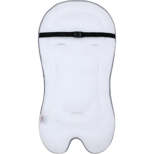 Queen Mother Breathable Stroller Cover Dino White