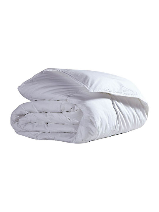 Nef-Nef Homeware Duvet Single with Microfiber Filling 160x220cm Microfiber White 350 GSMGsm 8 togs Togs