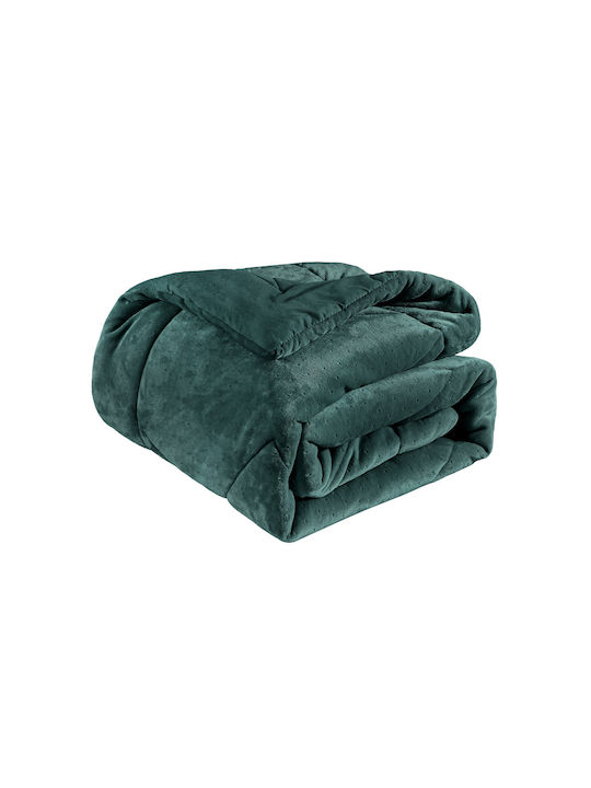 Guy Laroche Комбинирано одеяло Куинсайз 220x240бр Drops Петрол 660 г/м²Gsm
