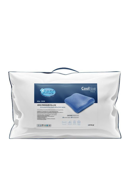 Amve Μαξιλάρι Ύπνου Gel Ανατομικό 60x40x14cm