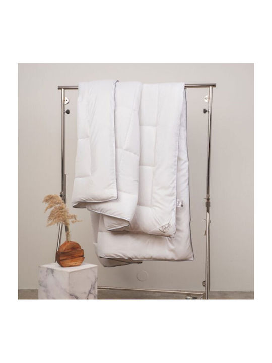 Flamingo Duvet Single with Microfiber Filling 160x220cm Daily White
