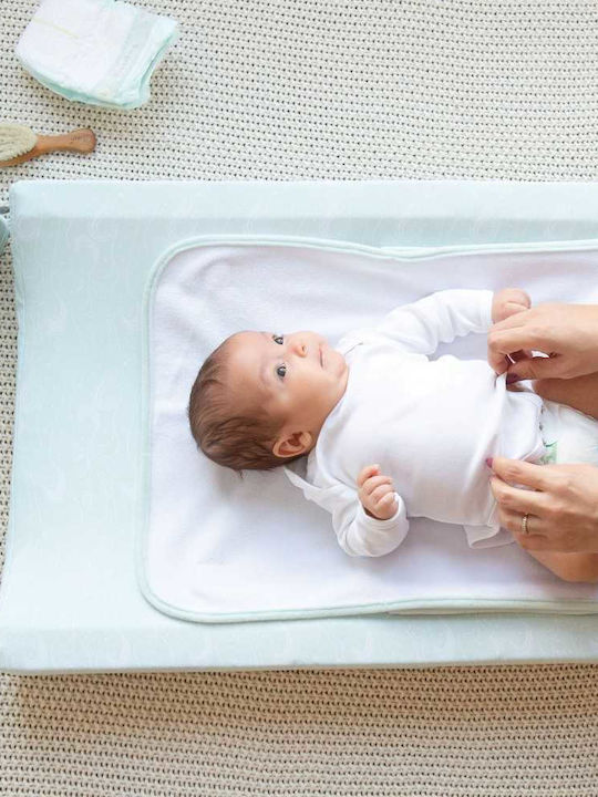 Trois Kilos Sept Changing Pad Cover from Fabric Green 50x70cm
