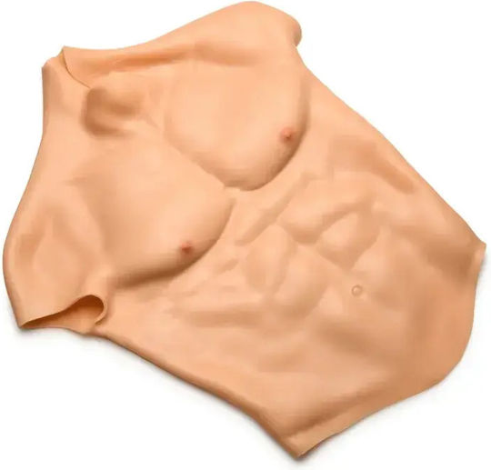 Ripped Silikon Männliche Brust Realistische Silikon Brust Männlich Medium
