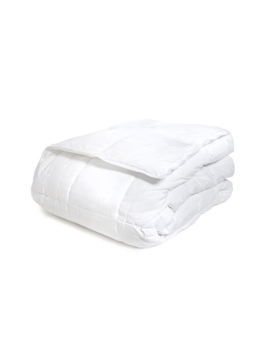 Aigaion Пухено Куинсайз с Пълнеж Microfiber 220x240бр Бял 200 г/м²Gsm