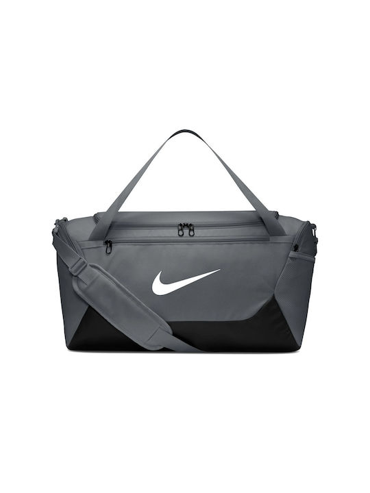Nike Brasilia Men's Shoulder Bag For Gym Gray