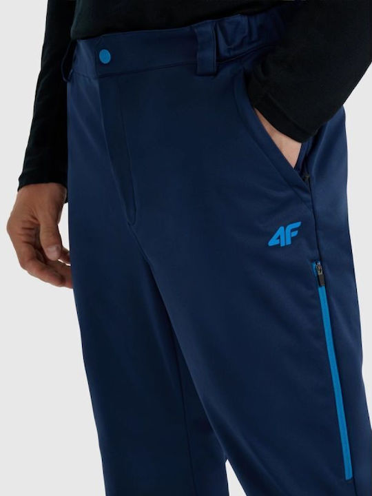 4F Pantaloni Lung De Drumeție Pentru Bărbați Albastru