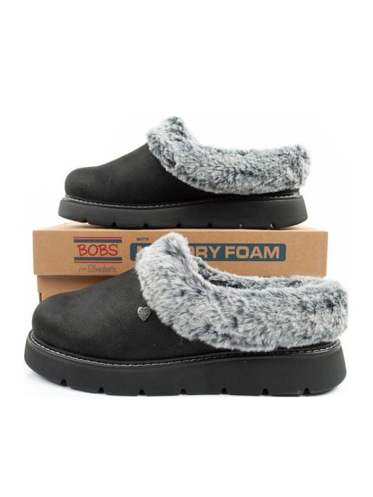 Cozy Blend Winter Women's Slippers Black