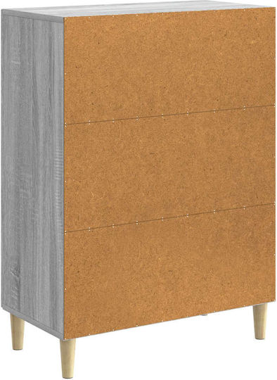 Bufet Din Lemn Gri Sonoma 66x34.5x90cm