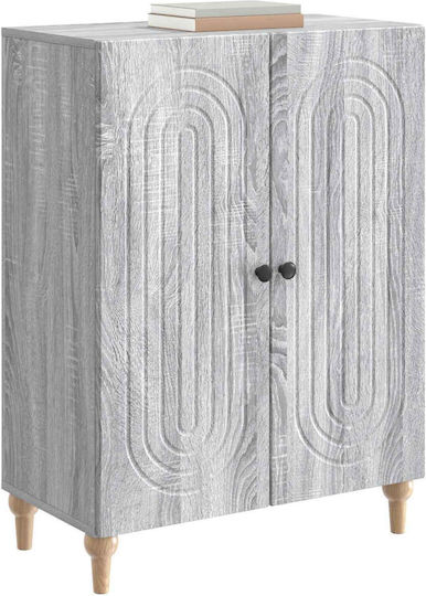 Μπουφές Ξύλινος Γκρι Sonoma 66x34.5x90cm