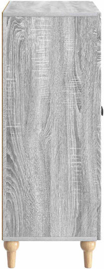 Μπουφές Ξύλινος Γκρι Sonoma 66x34.5x90cm