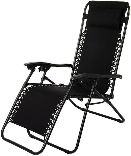 Outdoor Chair Plastic Black