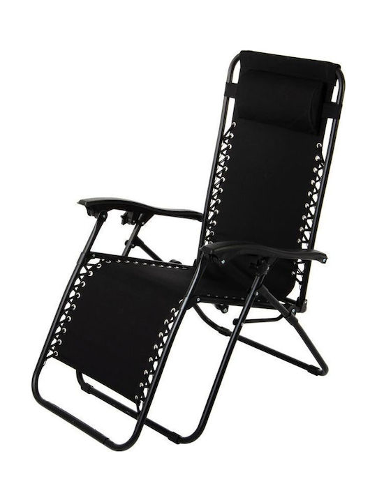 Outdoor Chair Plastic Black
