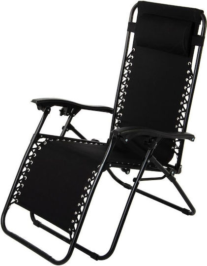 Outdoor Chair Plastic Black