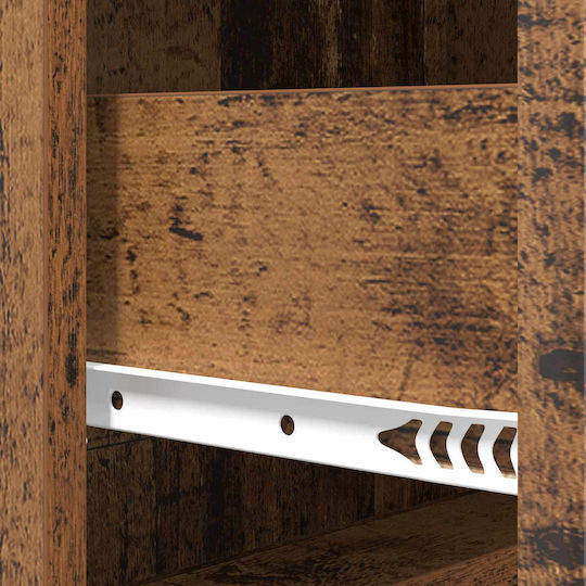 Bedroom Chest of Drawers Wooden Reclaimed Wood 66x34.5x92cm