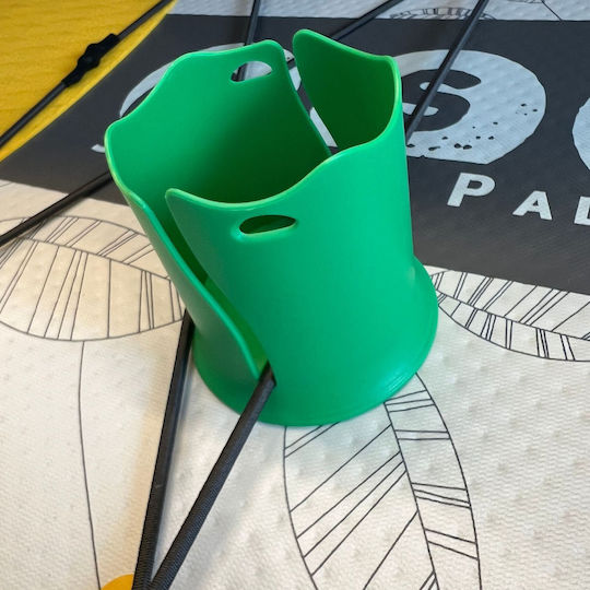 Purtător De Pahar Elastic Ideal Pentru Caiac Sup Verde