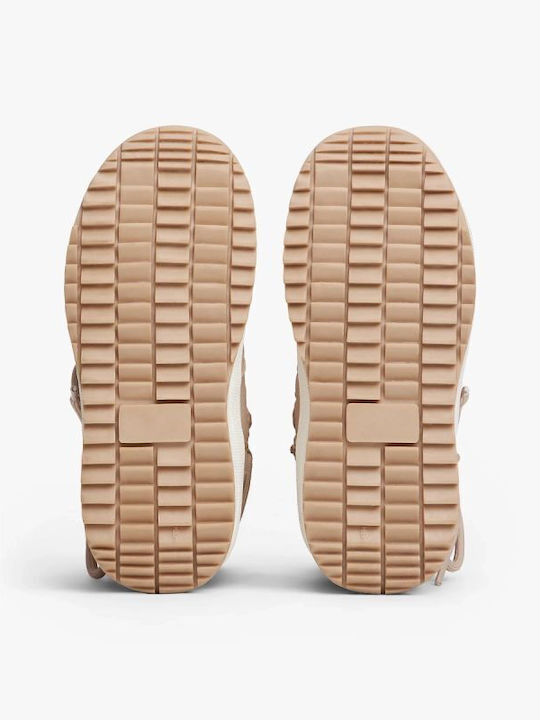 Kinderstiefel Schnee Gold