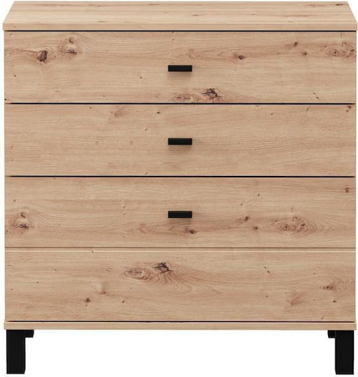 Скриня За Спалня Дървена Artisan Дъб 77x35x78см