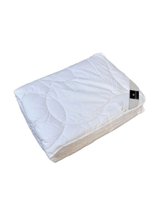 Billerbeck Pilotă Dublu 200x220cm Bamboo Duo Alb