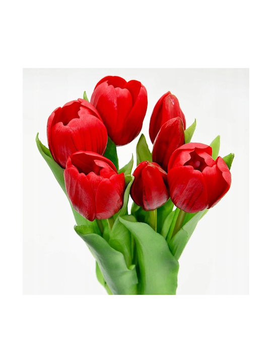 Bouquet of Red Tulips 31cm Saska Garden