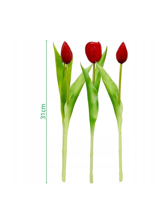 Bouquet of Red Tulips 31cm Saska Garden