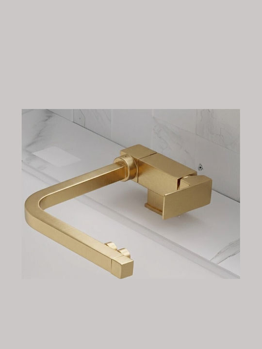 Τρίοδη Μπαταρία Κουζίνας Gold Σπαστή Bonken Ht-7004 Τρίοδη Μπαταρία Κουζίνας Gold Σπαστή Bonken Ht-7004