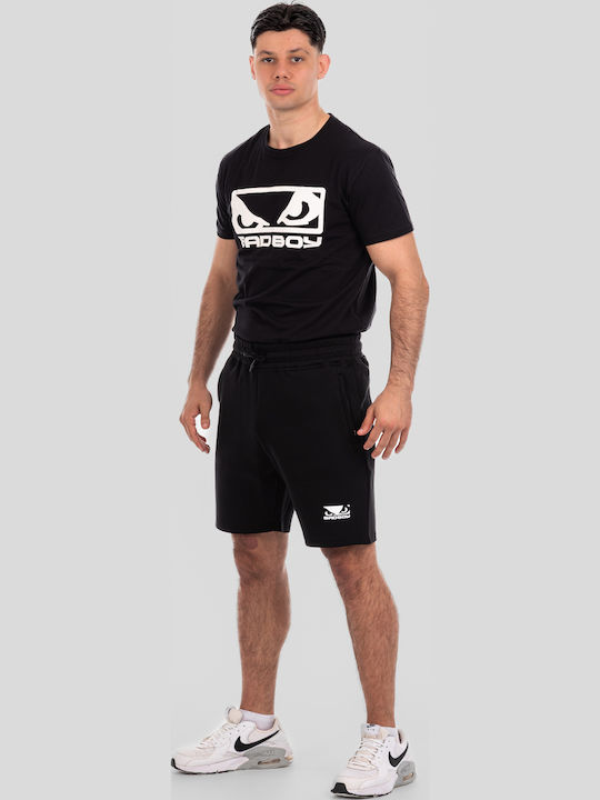 Sport Herren Shorts Schwarz/Weiß