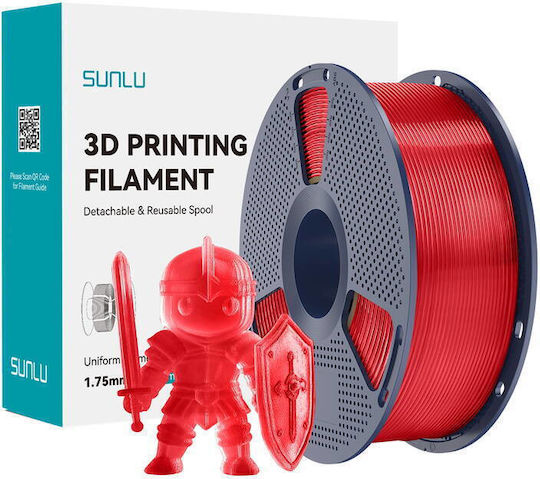 Sunlu PLA+ 3D Printer Filament Κόκκινο