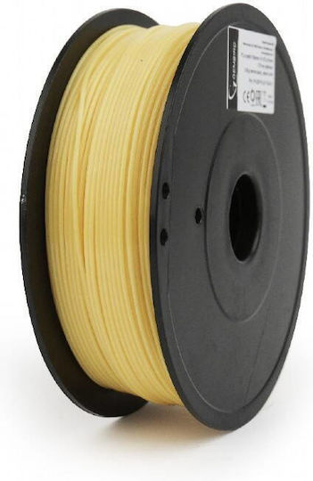 Gembird PLA 3D Drucker Filament 1,75mm Gelbe 1kg 1 Stück (Spule)