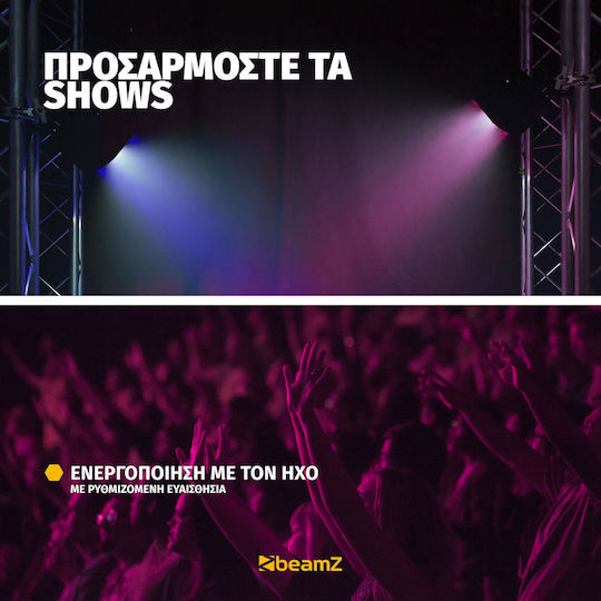 BeamZPro Strobe Light LED PAR DMX Multiace2 RGB