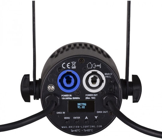Briteq Φωτορυθμικό Spot LED DMX BEAMSPOT-1 DMX FC RGBW LED RGBW