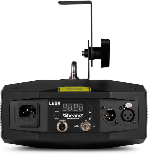 BEAMZ LEDA RGB Анимационен Лазерен 1.2 Ват с 100 Вградени Движещи Се Изображения 152.824